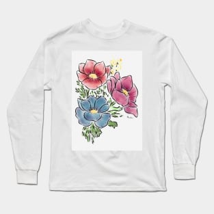 Anemone flower Long Sleeve T-Shirt